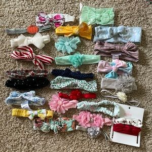 Assorted infant headbands